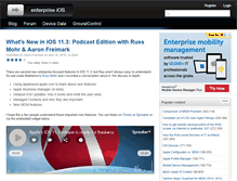 Tablet Screenshot of enterpriseios.com